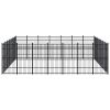 Outdoor Dog Kennel Steel 486.1 ftÂ²