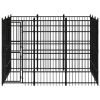 Outdoor Dog Kennel Steel 89.2 ftÂ²