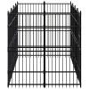 Outdoor Dog Kennel Steel 79.3 ftÂ²