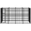 Outdoor Dog Kennel Steel 79.3 ftÂ²